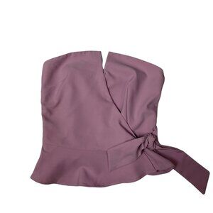 4SI3NNA Tia Strapless Top Lavender‎ XS